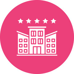 Fototapeta premium Five Stars Icon