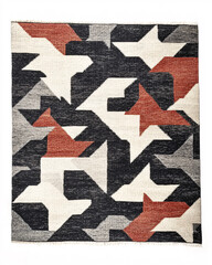 Fototapeta premium Geometric Rug Design Modern Interior Home Decor Textile