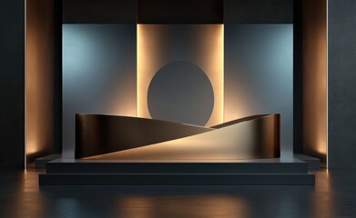 Modern Minimalist Reception Desk Design