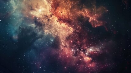 Cosmic Nebula: A Symphony of Stars and Dust