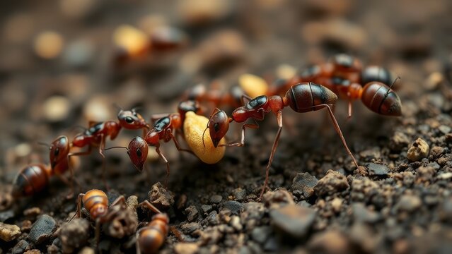 Microscopic Close up of Insects