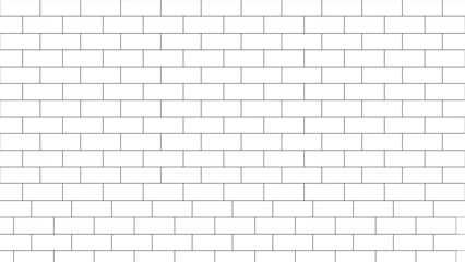 Fototapeta premium White brick wall background pattern . building architecture brick wall concrete abstract backgrounds .