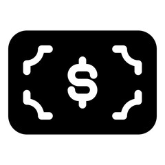 Money icon for finance and wealth