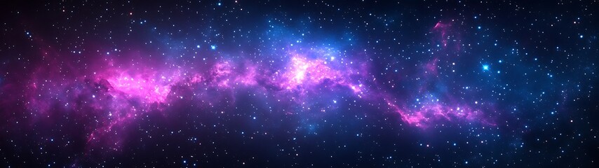 Obraz premium Cosmic Nebula Background.