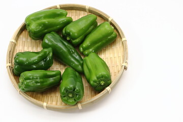 今晩のおかずはピーマン