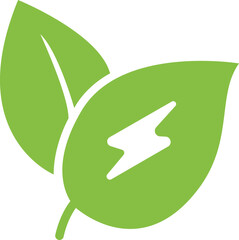 recycle symbol on green leaf
