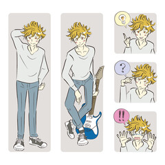 希望に向かって動き出そうとしている人物