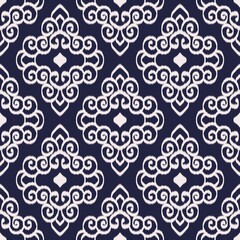 pattern batik flower damask ethnic boho ikat texture tribal geometric background