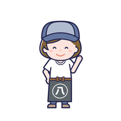 八百屋／女性 04