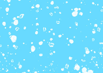 matériel d'illustration de fond abstrait dessiné à la main