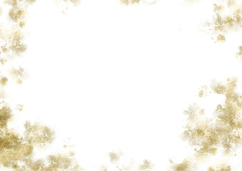 cadre abstrait simple dessiné à la main