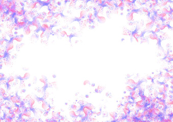 cadre abstrait simple dessiné à la main