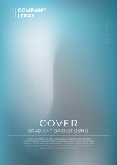 Obraz premium Soft Gradient cover Background – Abstract Modern Backdrop template for cover brochure annual report magazine