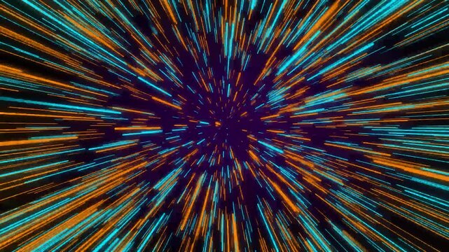 Abstract speed line