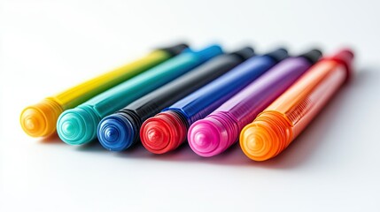 Classroom Tools and Materials - Essential classroom tools like pens, markers, whiteboards, and learning materials, perfect for classroom setups and educational supplies.