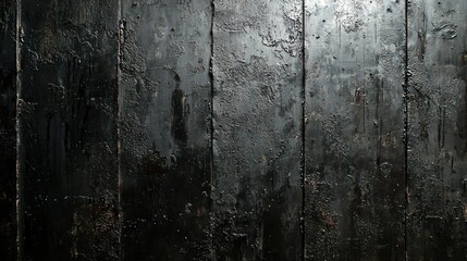 Dark Moody Black Wooden Texture Background
