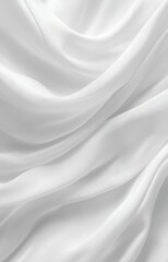 Obraz premium Smooth White Fabric Texture