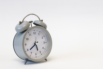 Clock isolated on white background