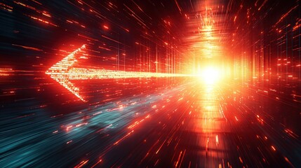 Digital Data Stream: A Journey into the Cyberspace