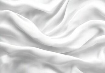 Obraz premium Smooth White Fabric Texture