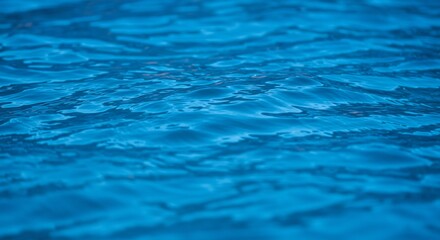 Obraz premium Abstract Blue Water Texture Subtle Ripples. AI Generated