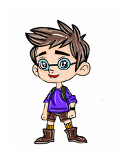 Fairy tale cartoon characters 