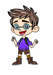 Fairy tale cartoon characters 