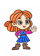 Fairy tale cartoon characters 