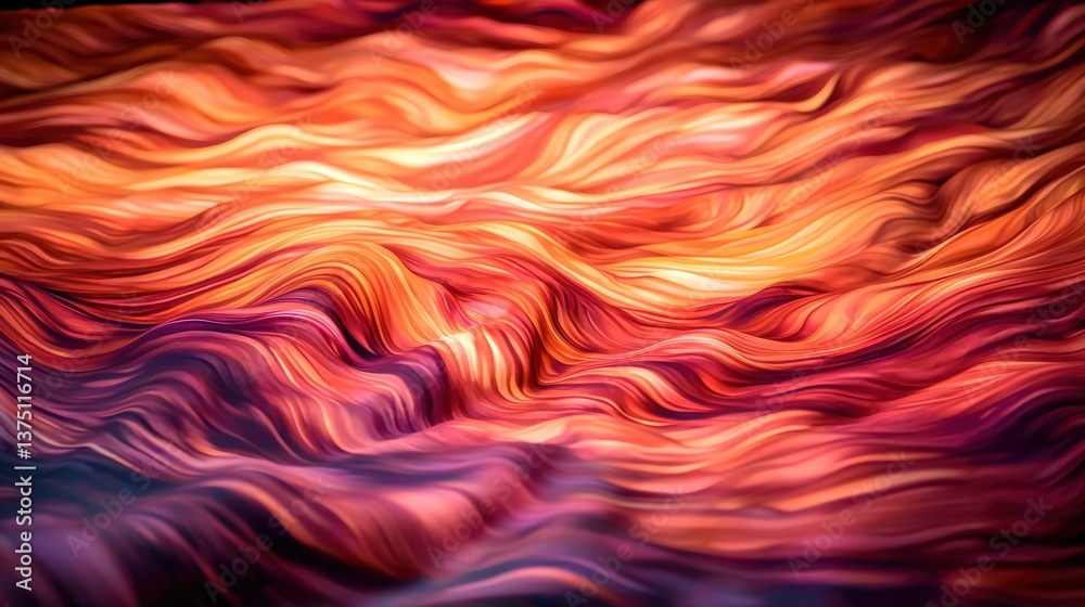 Poster vibrant colorful abstract background with swirling patterns and dynamic shapes creating energy