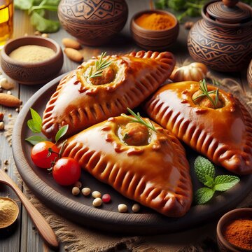 Fataya Senegal &ndash; Fried pastries stuffed with spiced fish or me