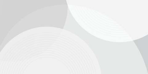 Modern Geometric Abstract in white and grey. Modern and Creative Trend Design in eps10 vector illustration.