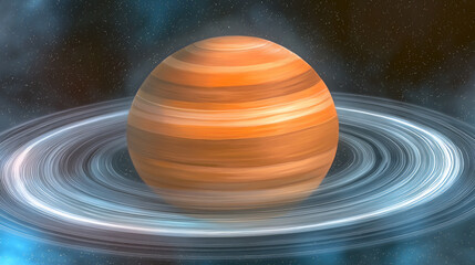  saturn and its rings