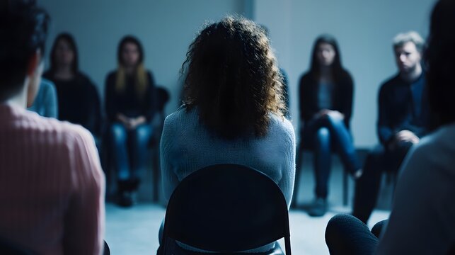 Group Therapy Session in Circle