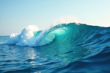 Subtle ocean-inspired wave design, calming effect, calm, pattern, surface