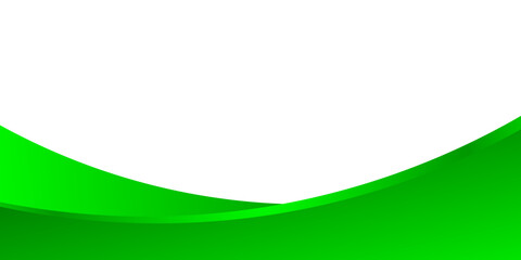 green wave background. A sleek green wave with a smooth gradient effect on a white background, creating a fresh, modern, and dynamic abstract design.