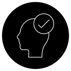  Head Icon, Mindful Headspace, The Power of the Head