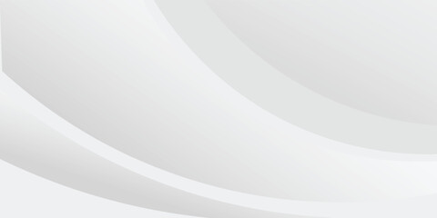 White geometric abstract background overlap layer on bright space with lines effect decoration. Modern graphic design element circles style concept for banner.