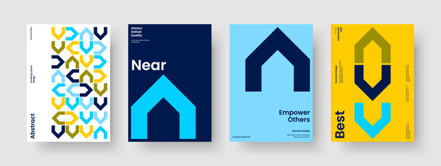 Isolated Banner Design. Abstract Background Template. Geometric Business Presentation Layout. Flyer. Brochure. Book Cover. Poster. Report. Newsletter. Catalog. Magazine. Leaflet. Journal. Handbill