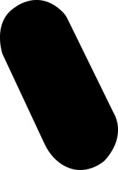 Drugstore. Medicine bottle and pills. Medicament. Black and white icon. Vector illustration, dose, disease, pill