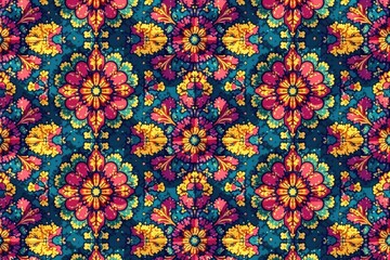 Large-scale damask, repeating geometric shapes, contemporary, graphic