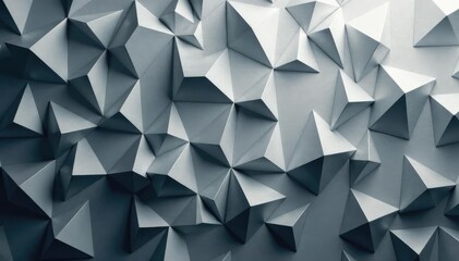 Subtle grayscale triangles forming a seamless backdrop, subtle, seamless