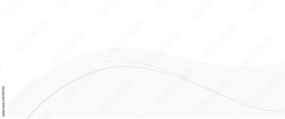 Poster vector minimal geometric grey and white light banner background abstract design.