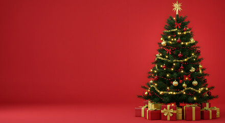 Christmas Red Background
