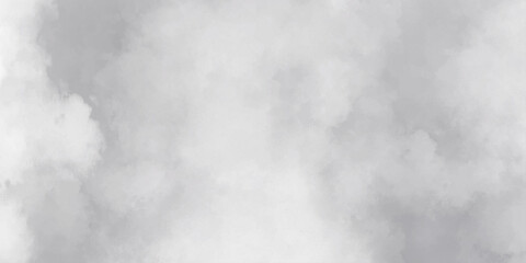 Fluffy white clouds drift across a bright blue sky, a mix of nature's cumulus and abstract smoke