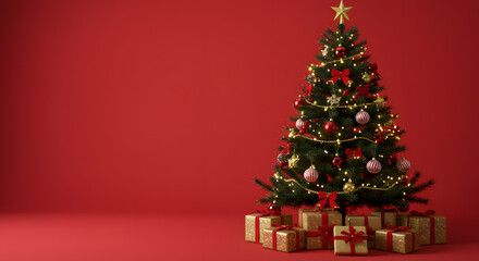 Christmas Red Background