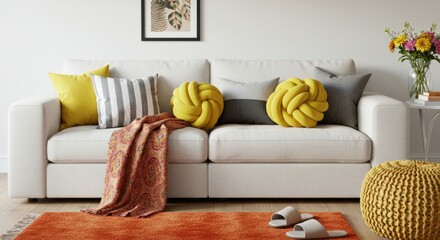 Colorful Sofa Corner