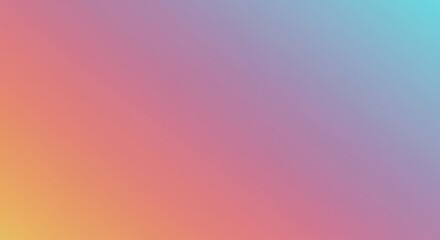 Obraz premium A dreamy pastel sunrise evokes feelings of hope and serenity, a soft gradient blending peach, lavender, and sky blue hues.