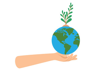 World Day Concept Background Illustration