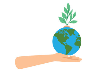 World Day Concept Background Illustration