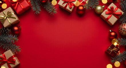 Christmas Red Background